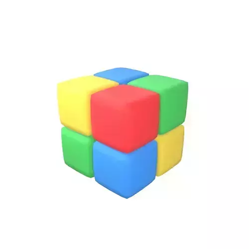 Rubiks Cube Icon v1 001