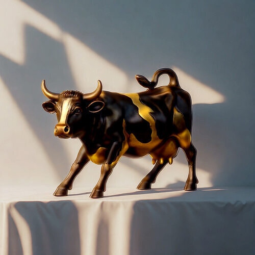 Wall Street  Cow decorative statue 3D print model
