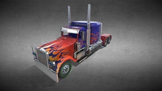 Peterbilt 379 3D model