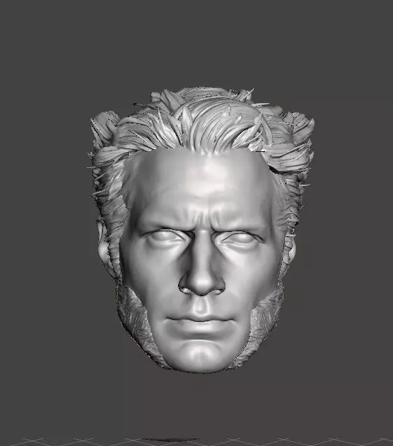 Henry Cavill as Wolverine 3D model_0