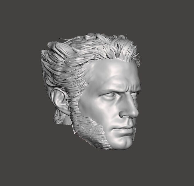 Henry Cavill as Wolverine 3D model_2