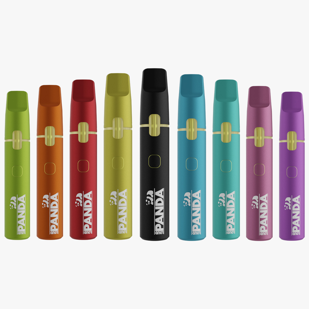 Panda Vape Pen Disposable E-Cigarette 3D model_7