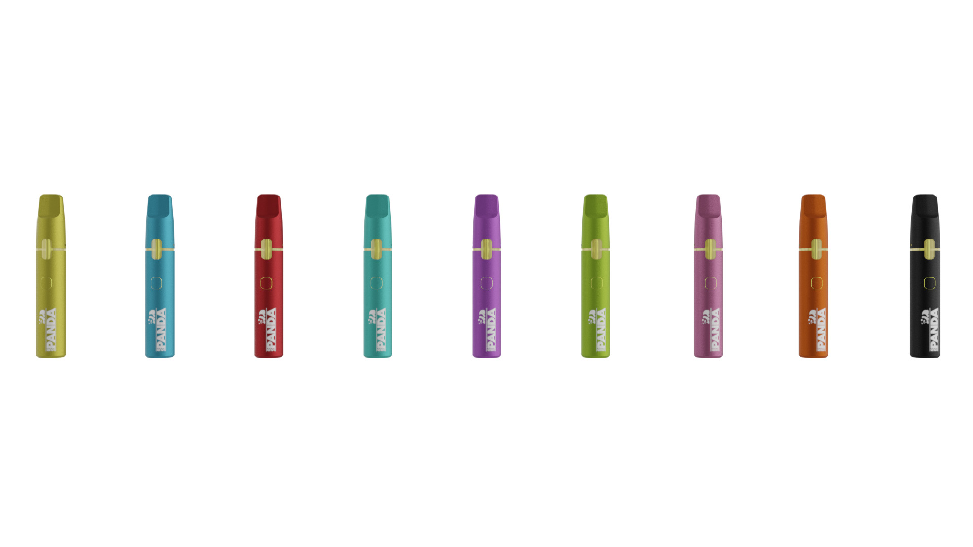 Panda Vape Pen Disposable E-Cigarette 3D model_2