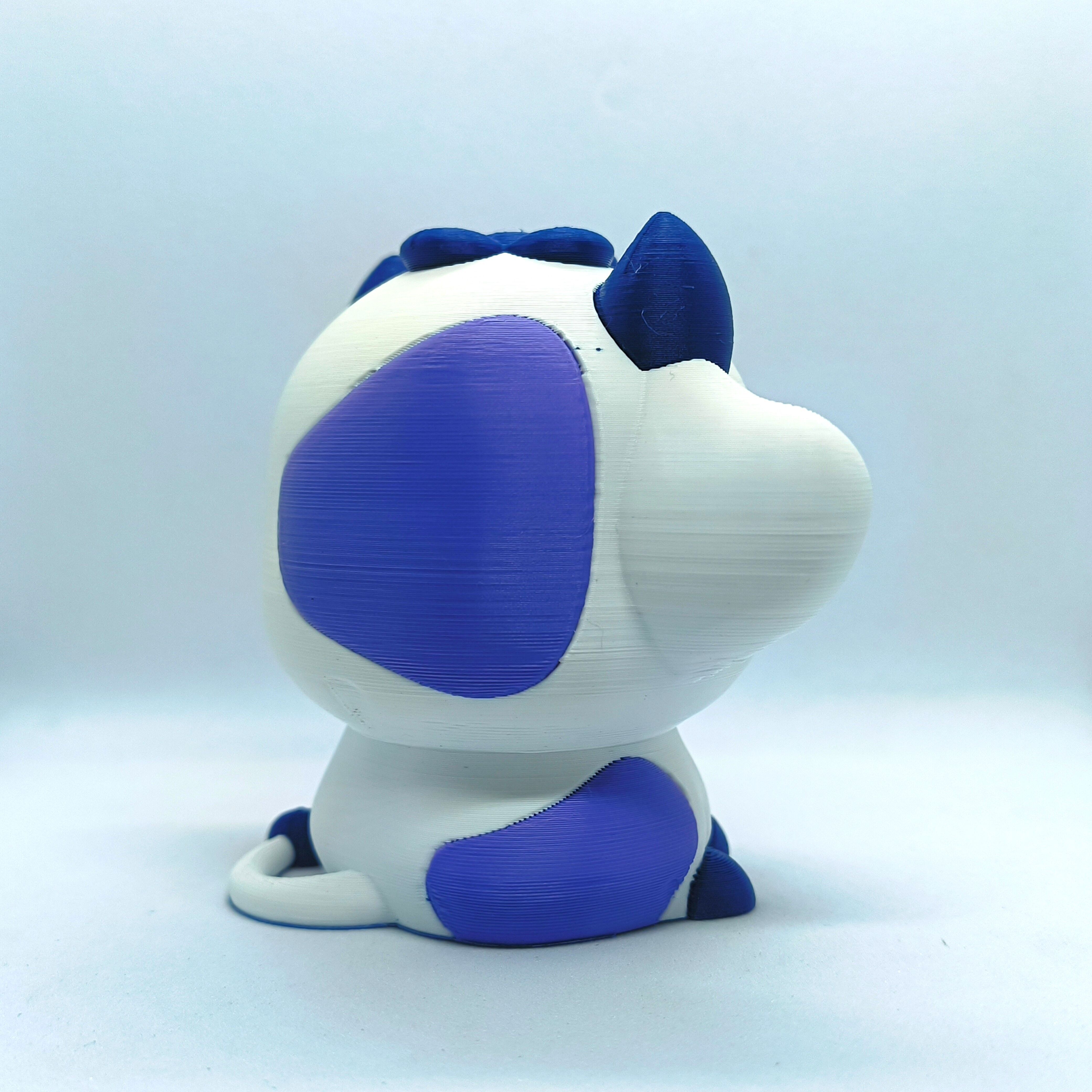 Kawaii Cow - Blueberry 3D print model_3