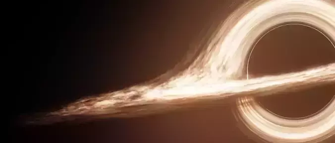 Gargantua Black Hole  Interstellar Inspired 3D Model 3D model