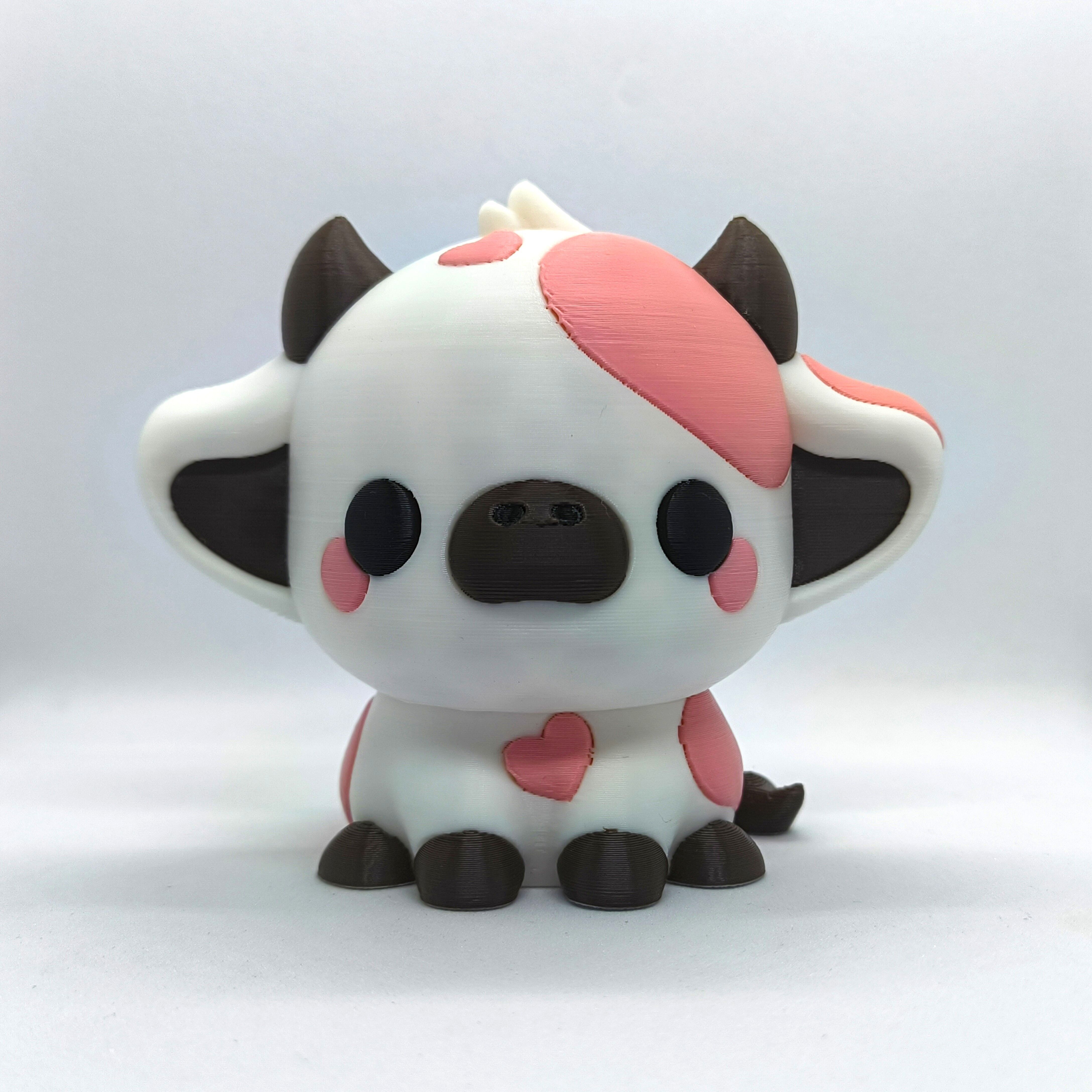 Kawaii Cow - Chocolate 3D print model_1