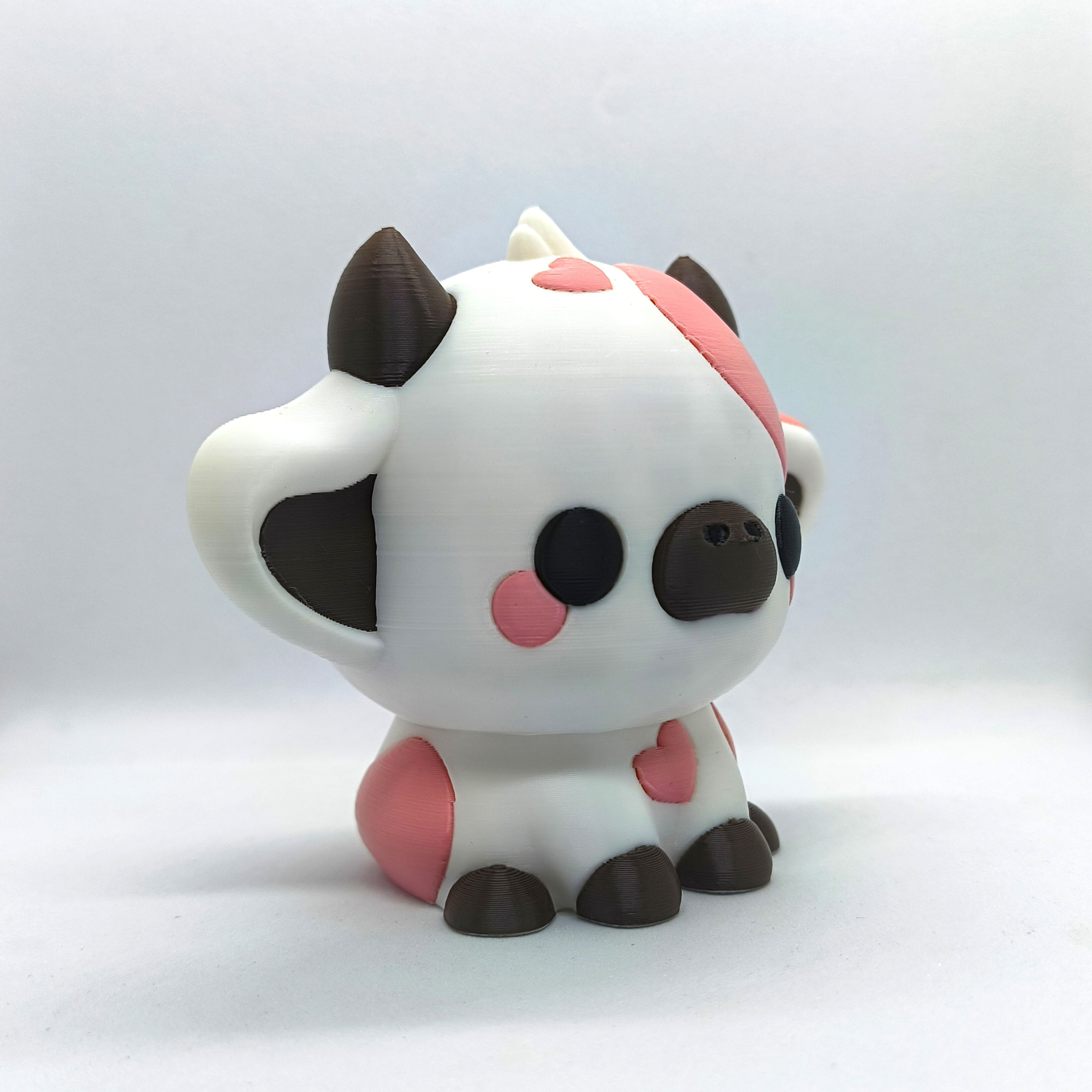 Kawaii Cow - Chocolate 3D print model_2