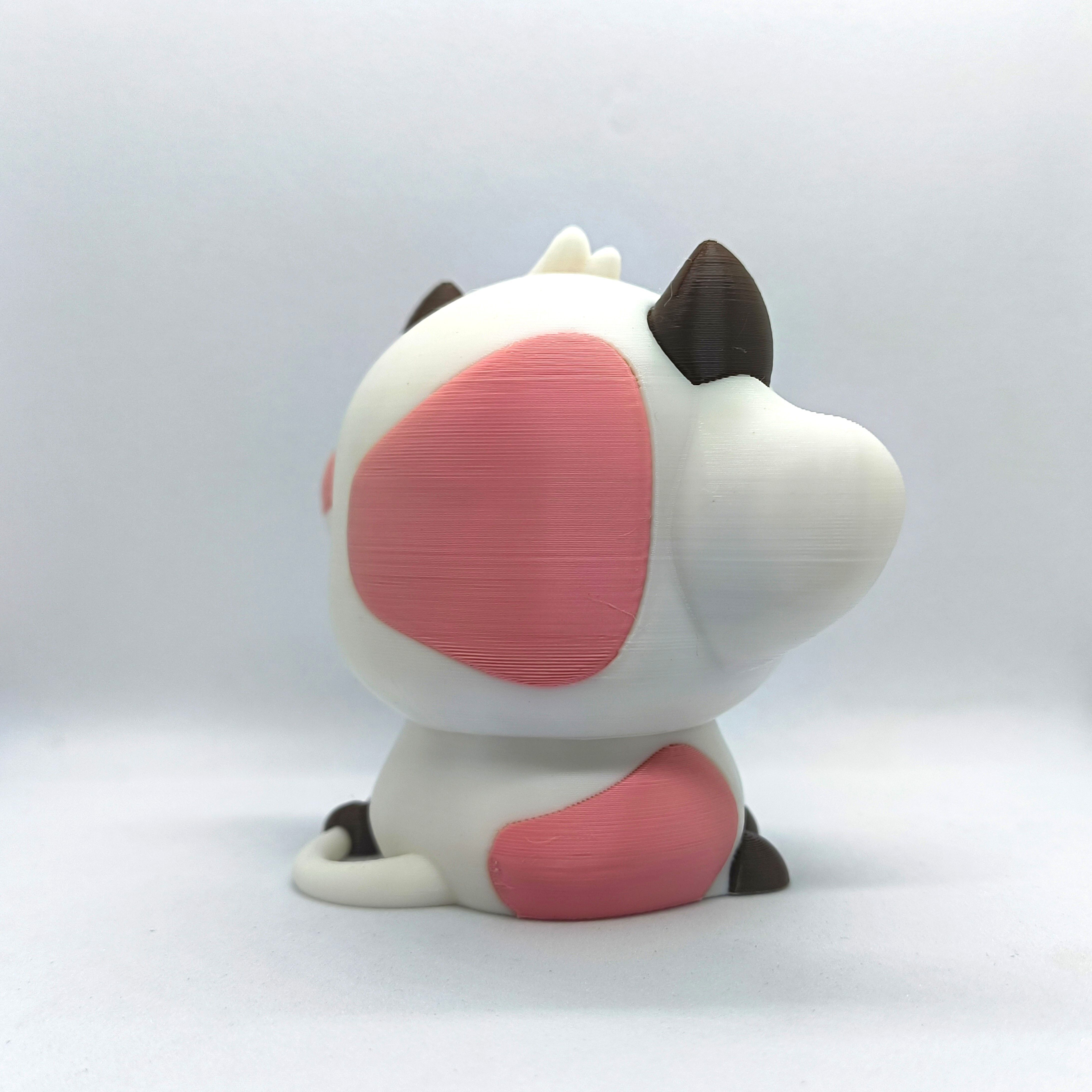Kawaii Cow - Chocolate 3D print model_3