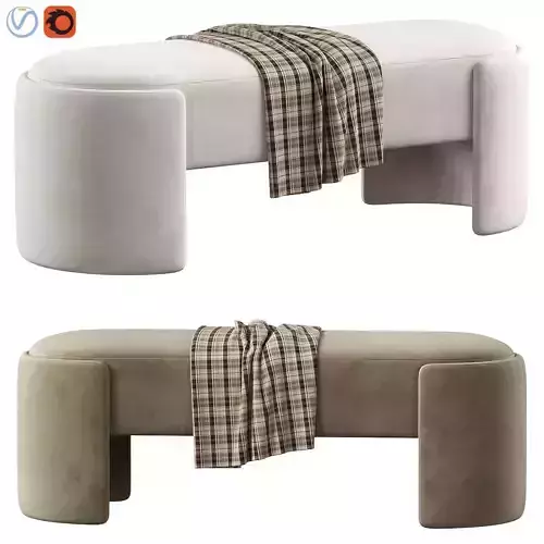 Wildwood Prix Bench 3D model