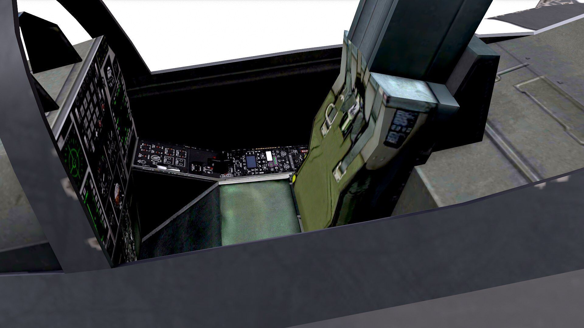 Chengdu J-20 Low-poly PBR Low-poly 3D model_23