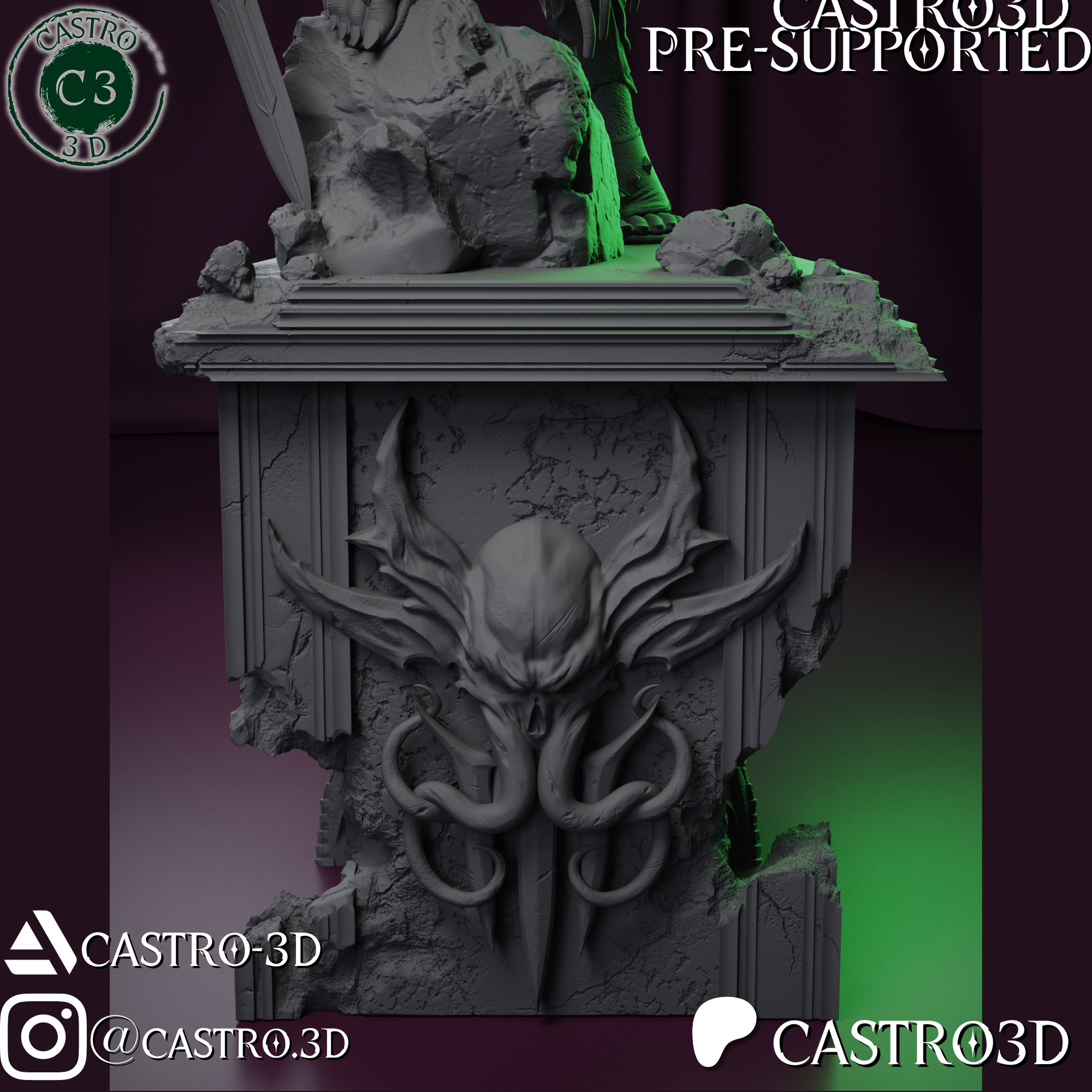 LaeZel NSFW - Champion of Vlaakith - Baldurs Gate 3 Collection 3D print model_7