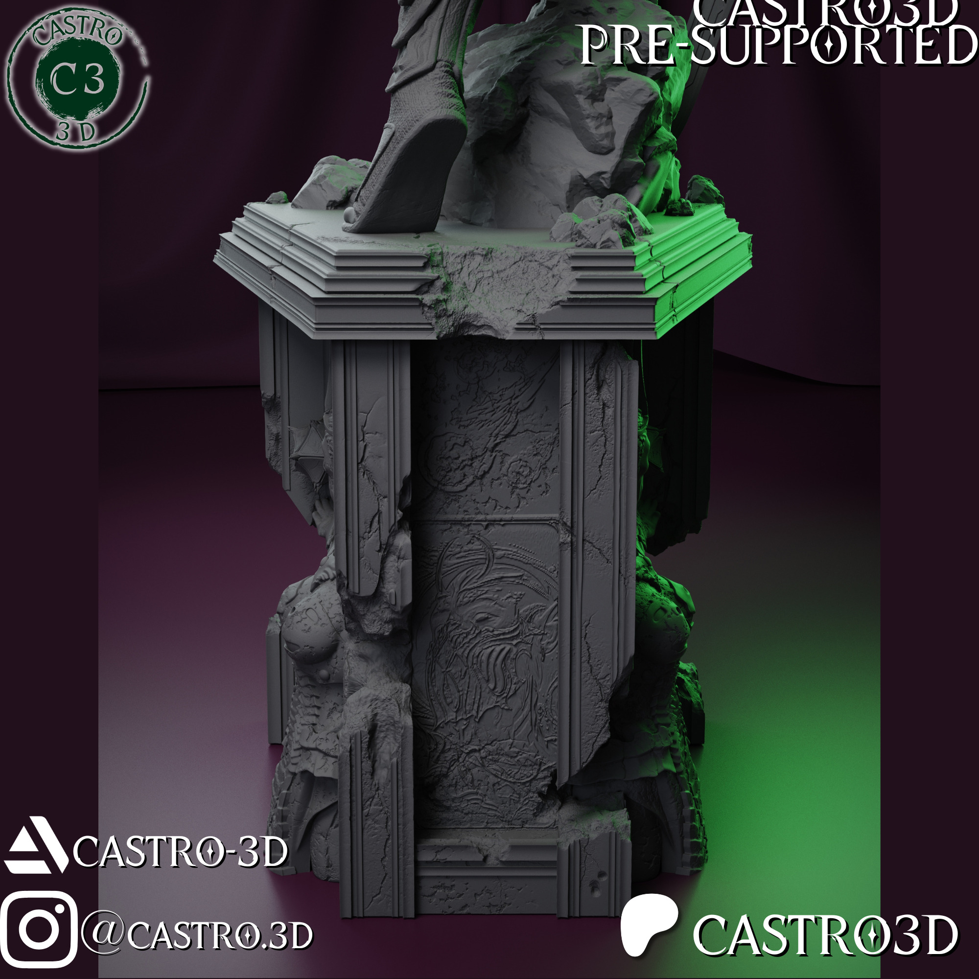 LaeZel NSFW - Champion of Vlaakith - Baldurs Gate 3 Collection 3D print model_9