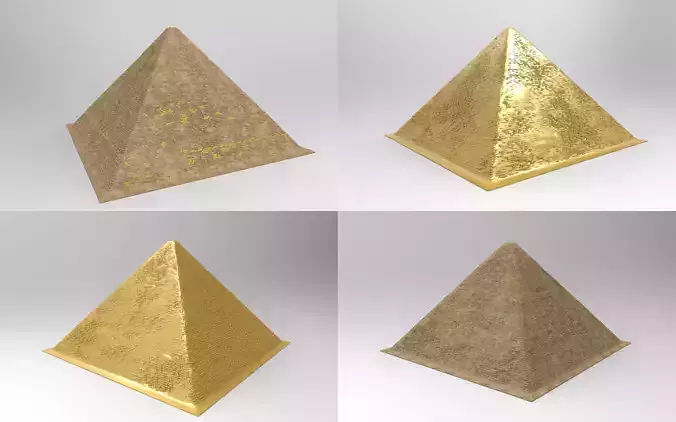 The Great Pyramid -Kheops Khufu Pyramid 3D print model