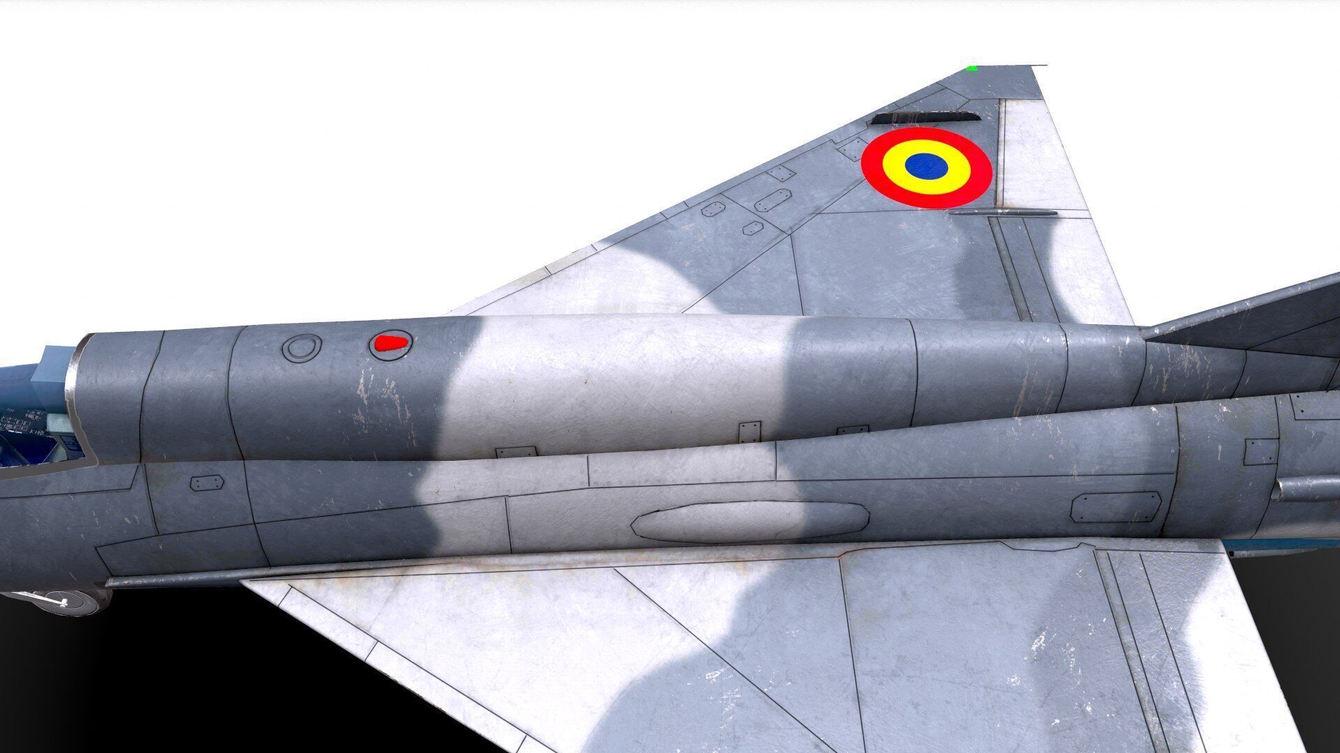 Mikoyan-Gurevich MiG-21 Lancer Low-poly 3D model_21