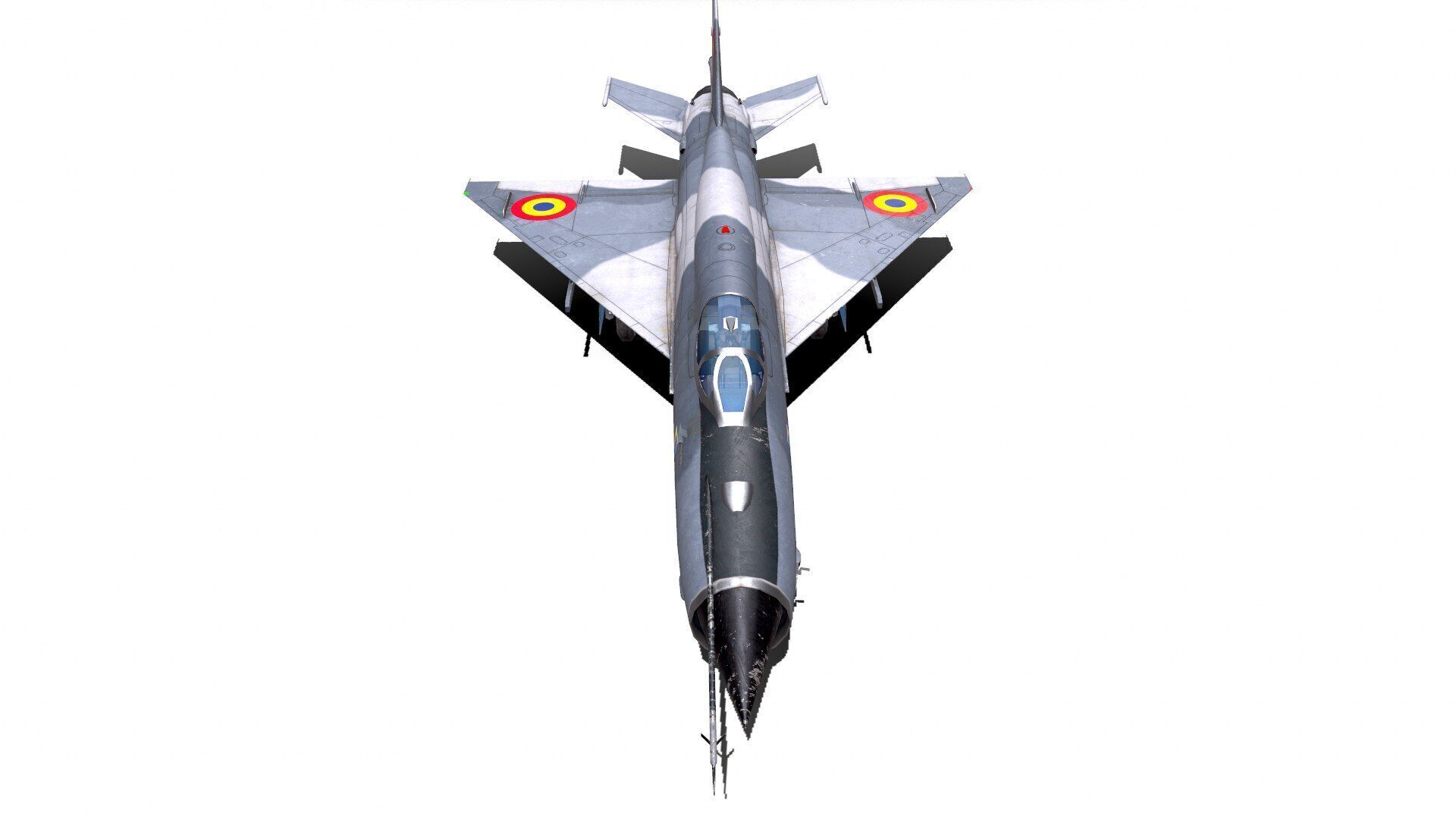Mikoyan-Gurevich MiG-21 Lancer Low-poly 3D model_18