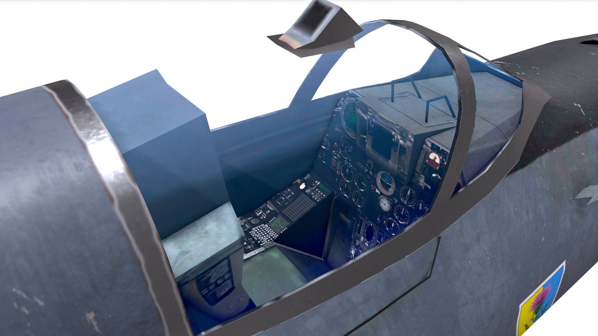 Mikoyan-Gurevich MiG-21 Lancer Low-poly 3D model_20