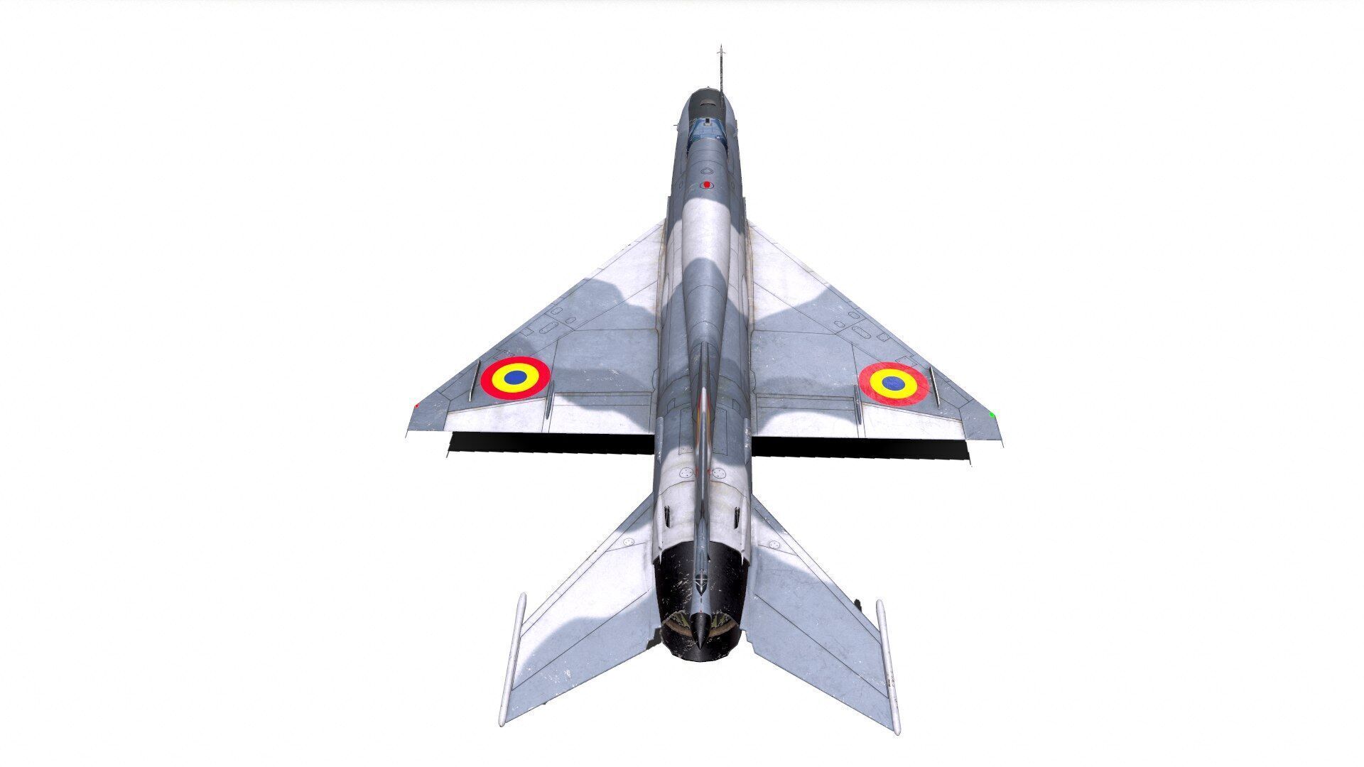 Mikoyan-Gurevich MiG-21 Lancer Low-poly 3D model_12