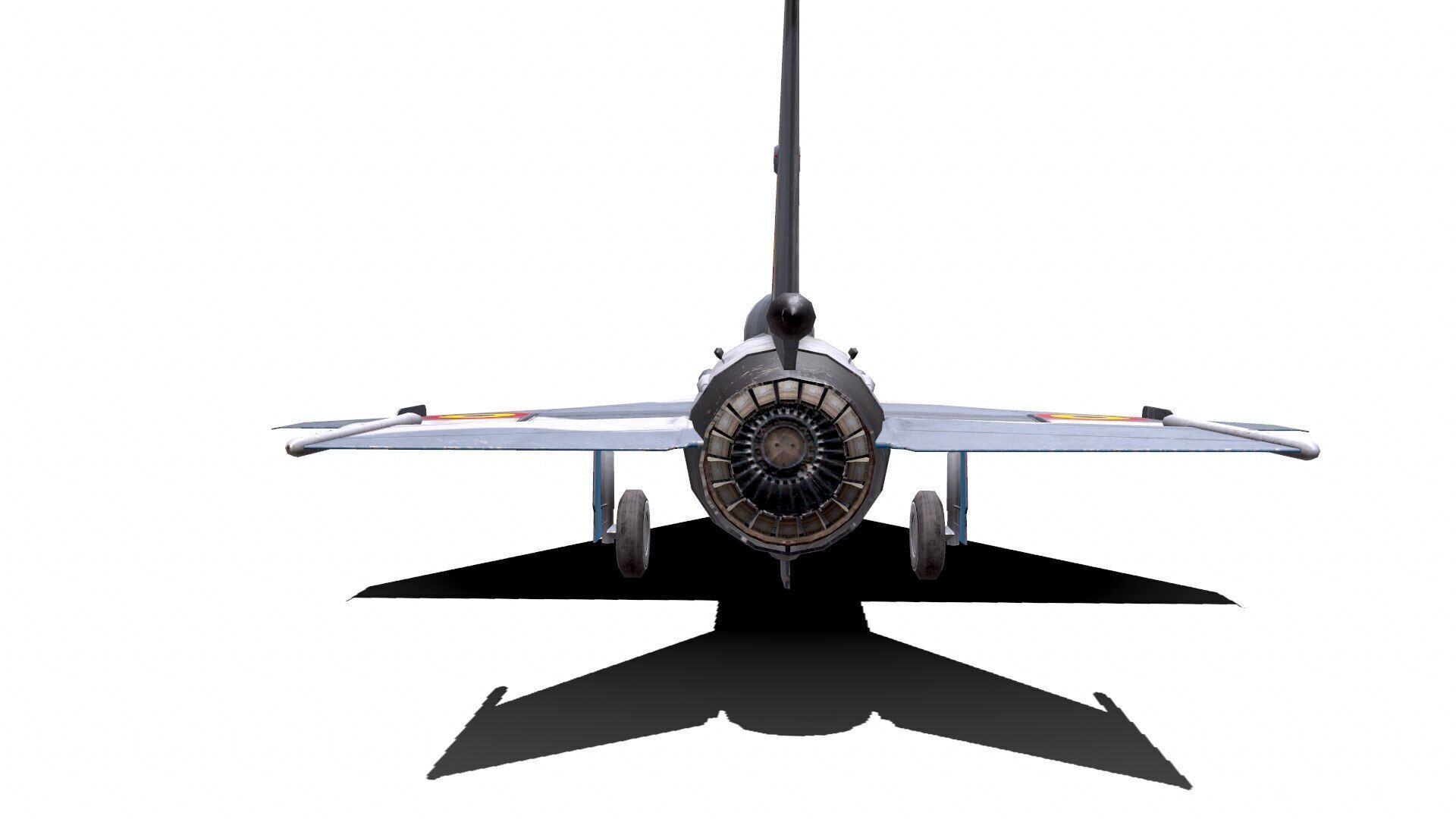 Mikoyan-Gurevich MiG-21 Lancer Low-poly 3D model_11