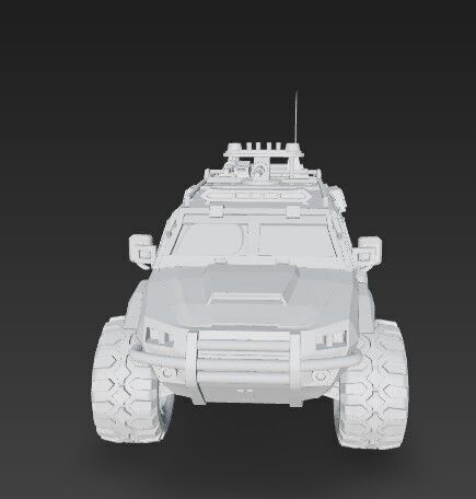 3D Printable Armored Personnel Carrier 3D print model_23