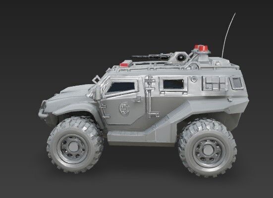 3D Printable Armored Personnel Carrier 3D print model_5