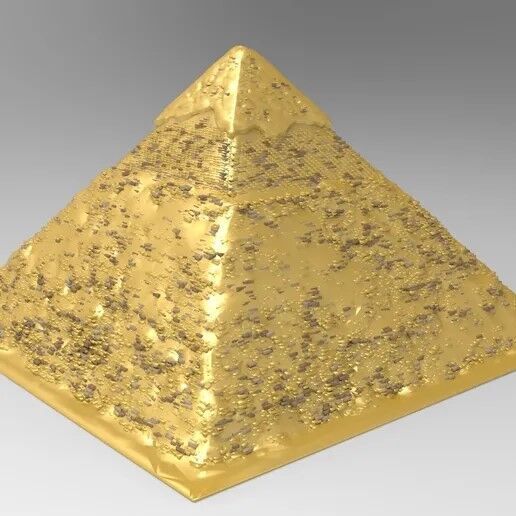 Pyramid of Khafre Design 3D print model_1