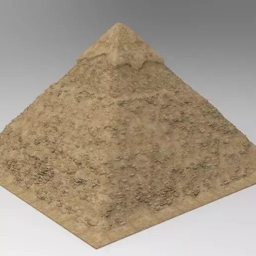 Pyramid of Khafre Design 3D print model_0