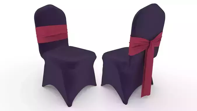 Banquet Chair 24 3D model