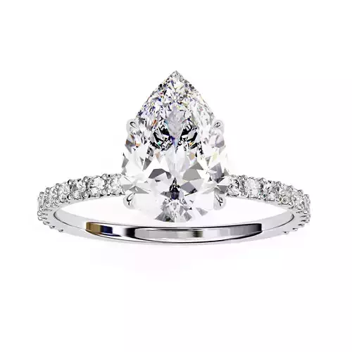 PEAR DIAMOND RING -CAD-105
