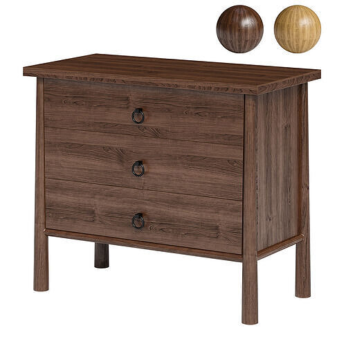 Freddie Chest 3D model