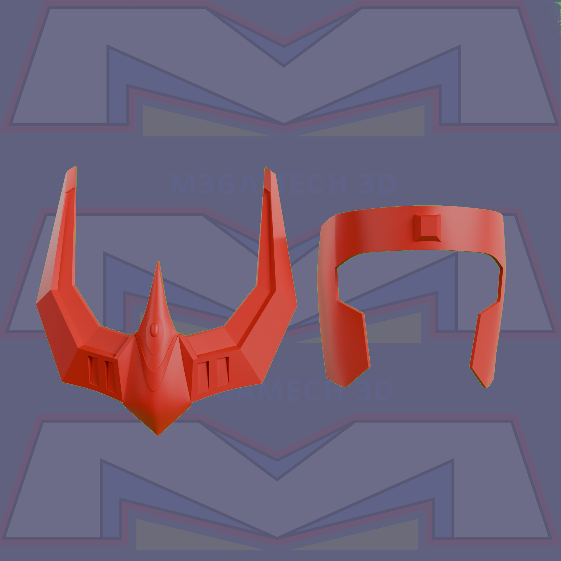 Phoenix Ikki Mask V2 Saint Seiya Inspired 3D Print Model 3D print model_2