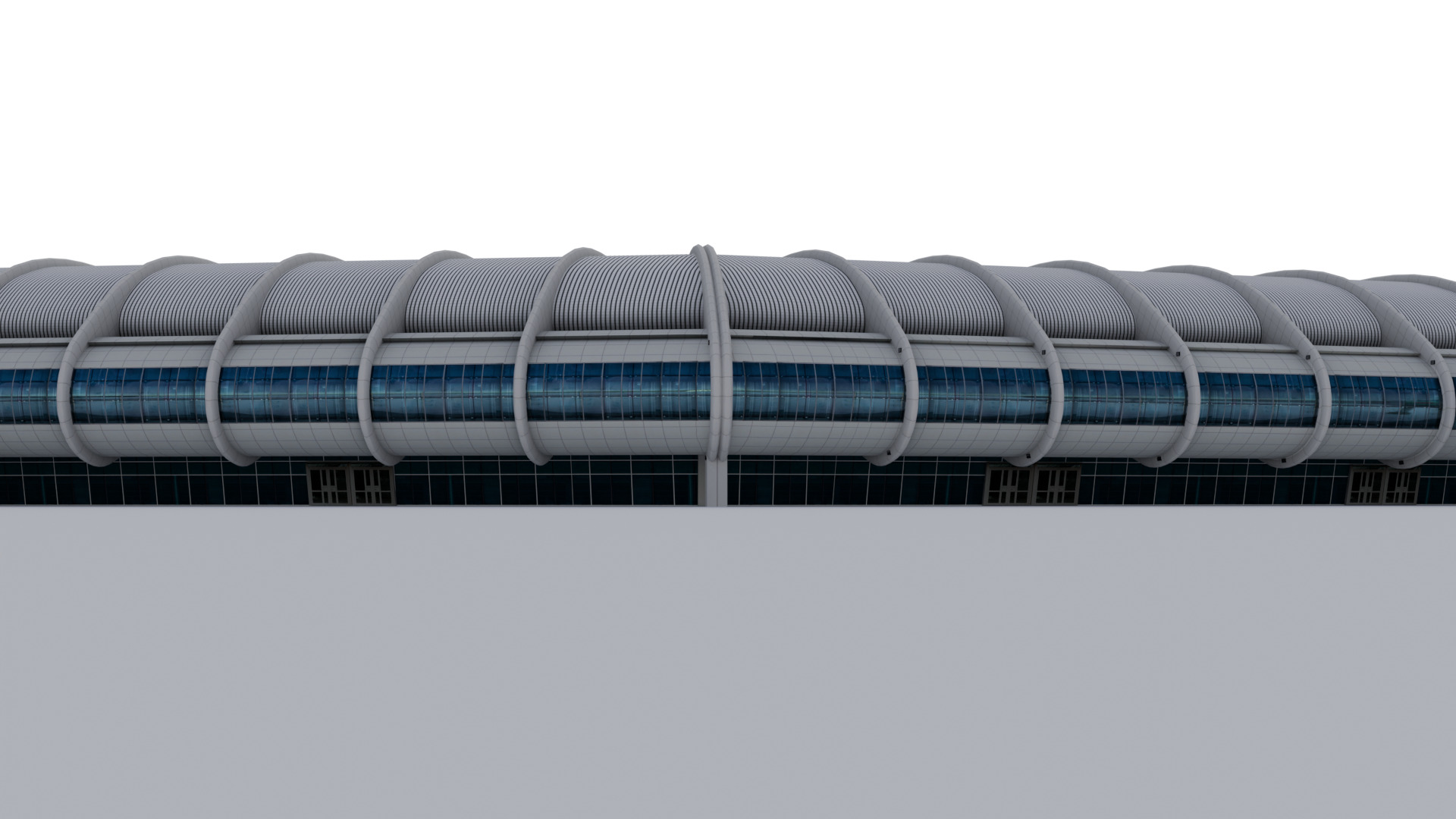 Prince Sultan Bin Abdulaziz  Airport terminal - OETB  Low-poly 3D model_14