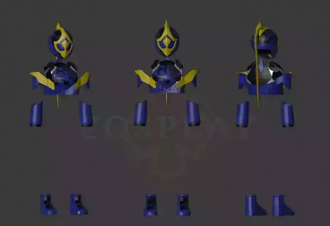 Kamen Rider Jeanne Pepakura Foam Unfold