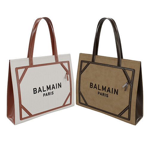 Balmain B Army Shopper Tote Bag