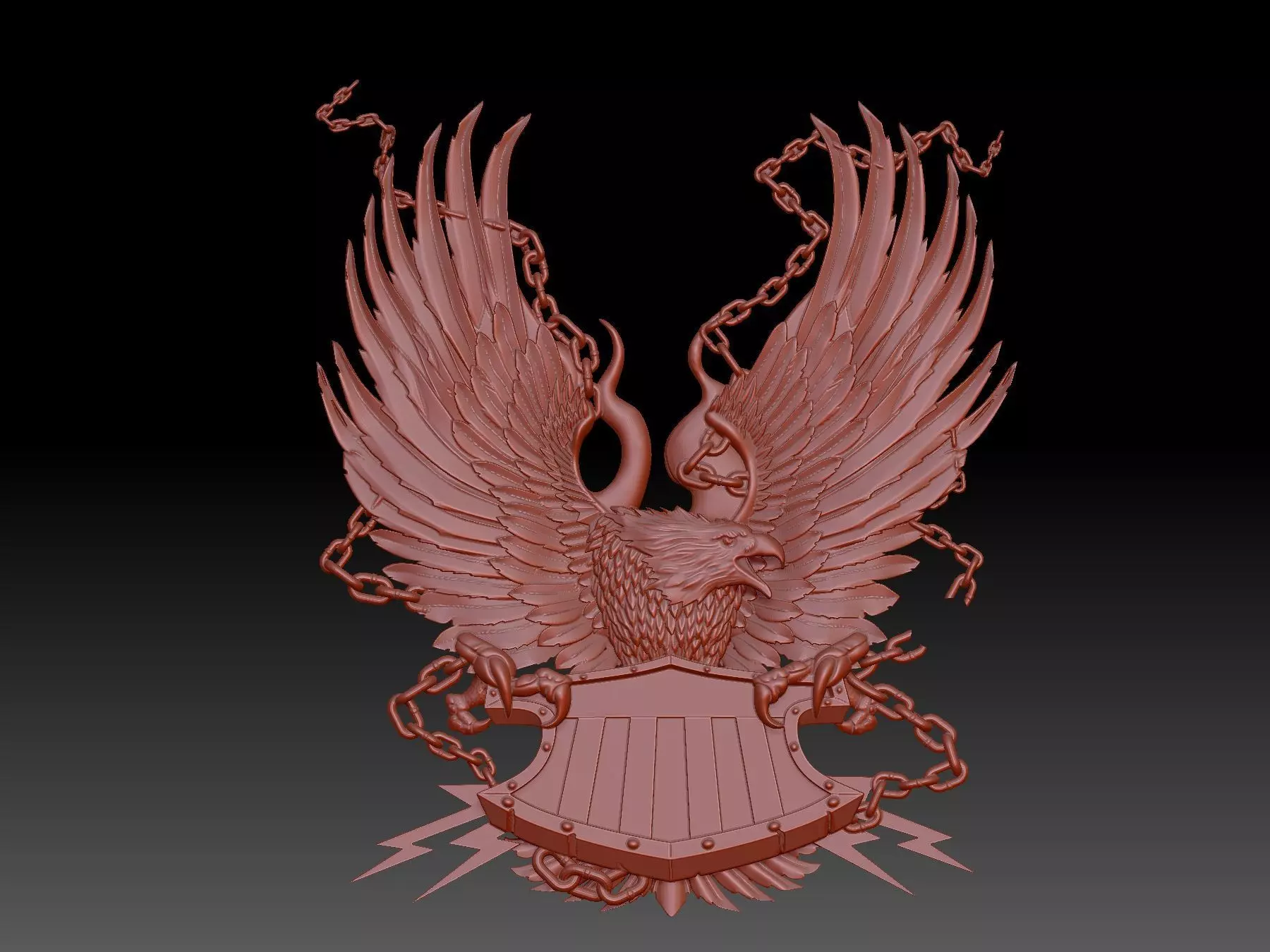  Eagle 3D print model_0