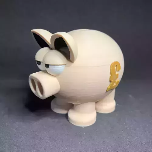 Piggybank 3D print model