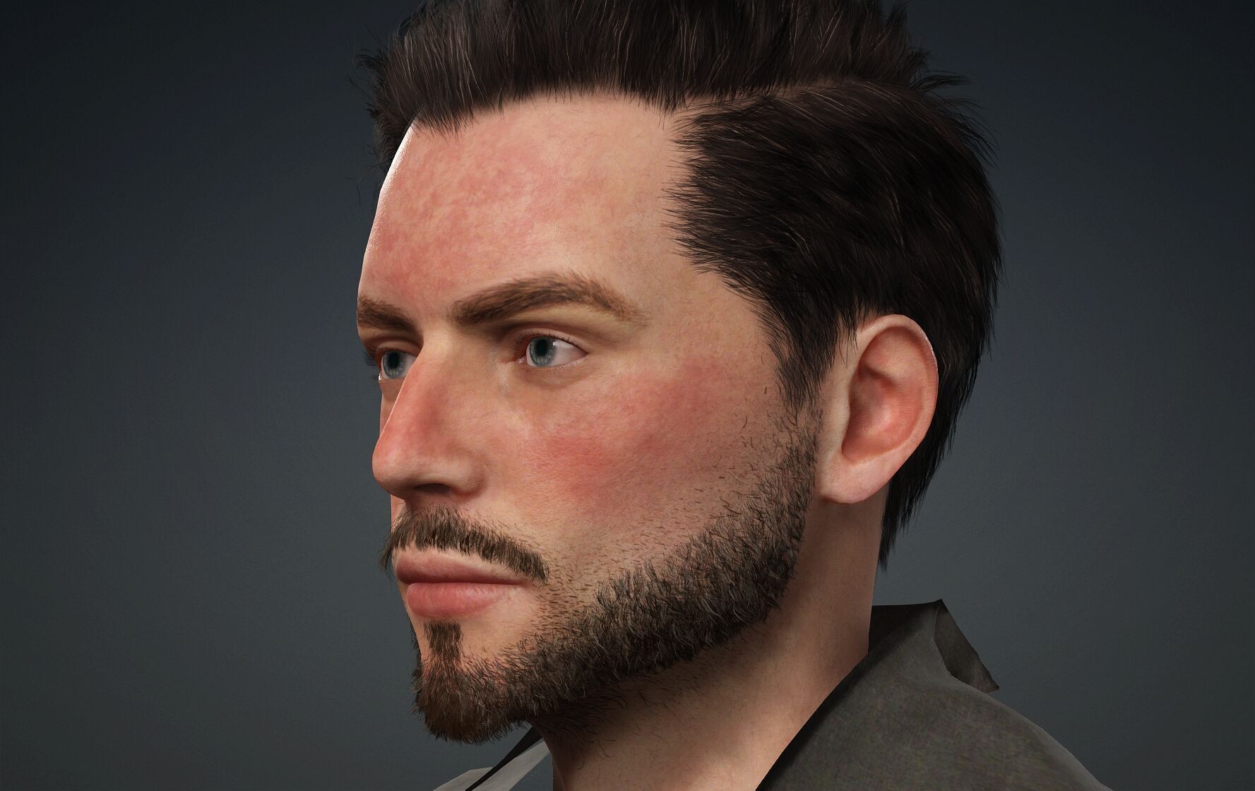 Young Adult 3D model_2