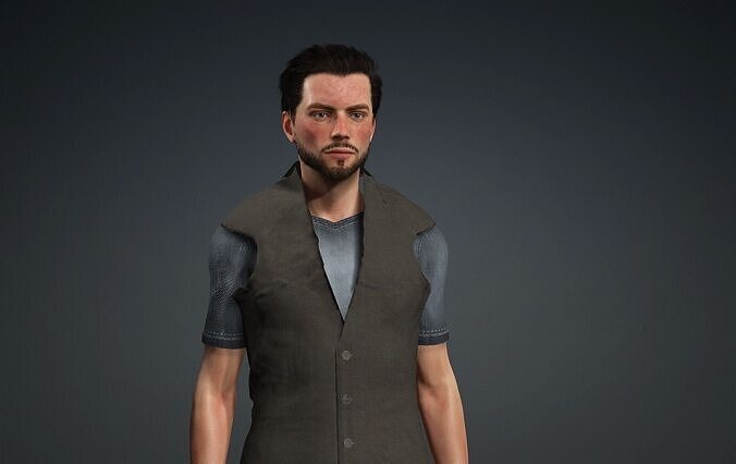 Young Adult 3D model