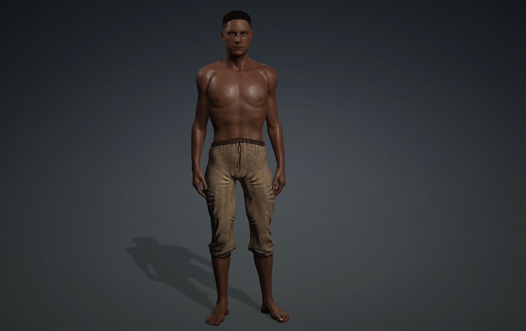 Black Guy 3D model_1