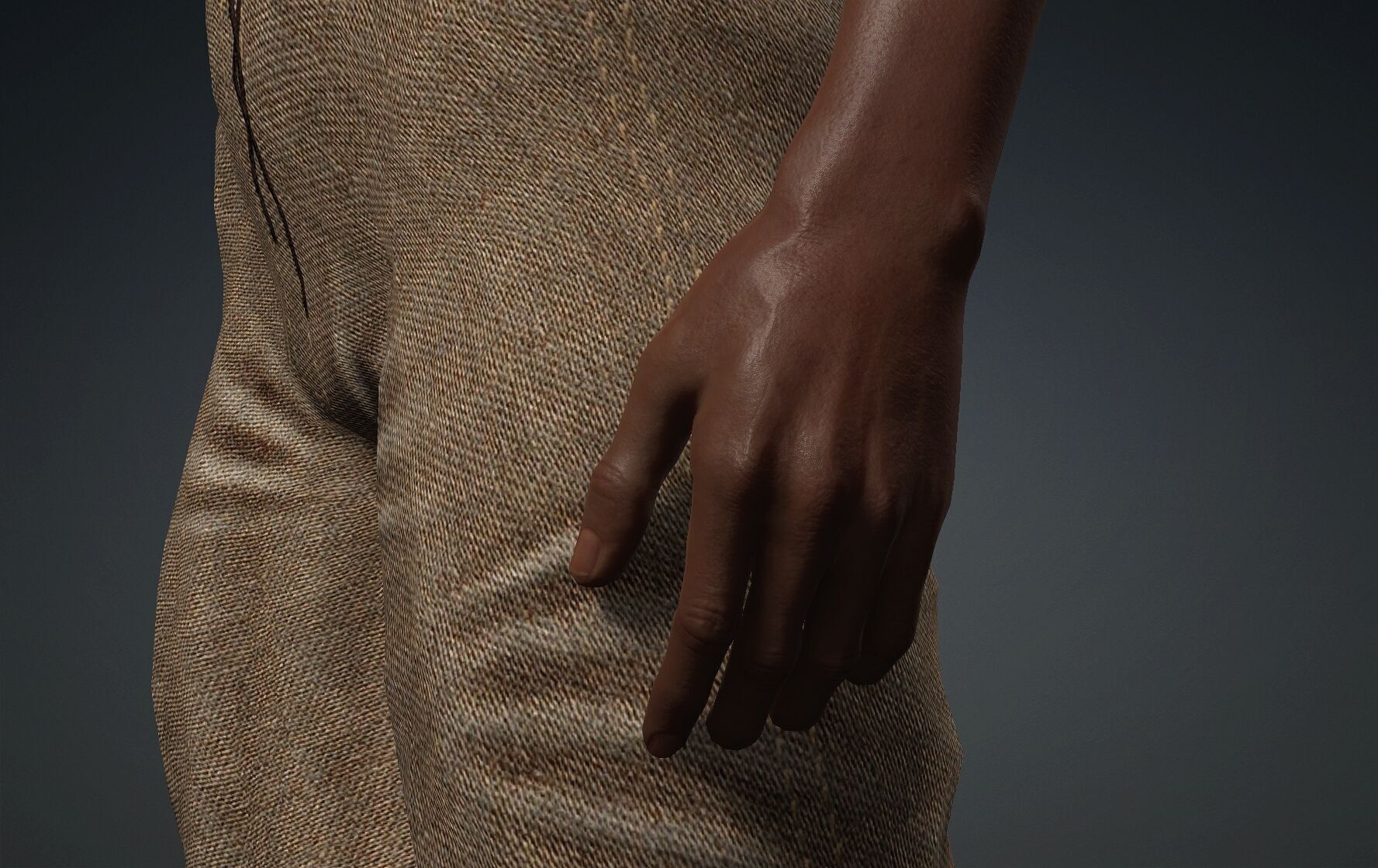 Black Guy 3D model_3