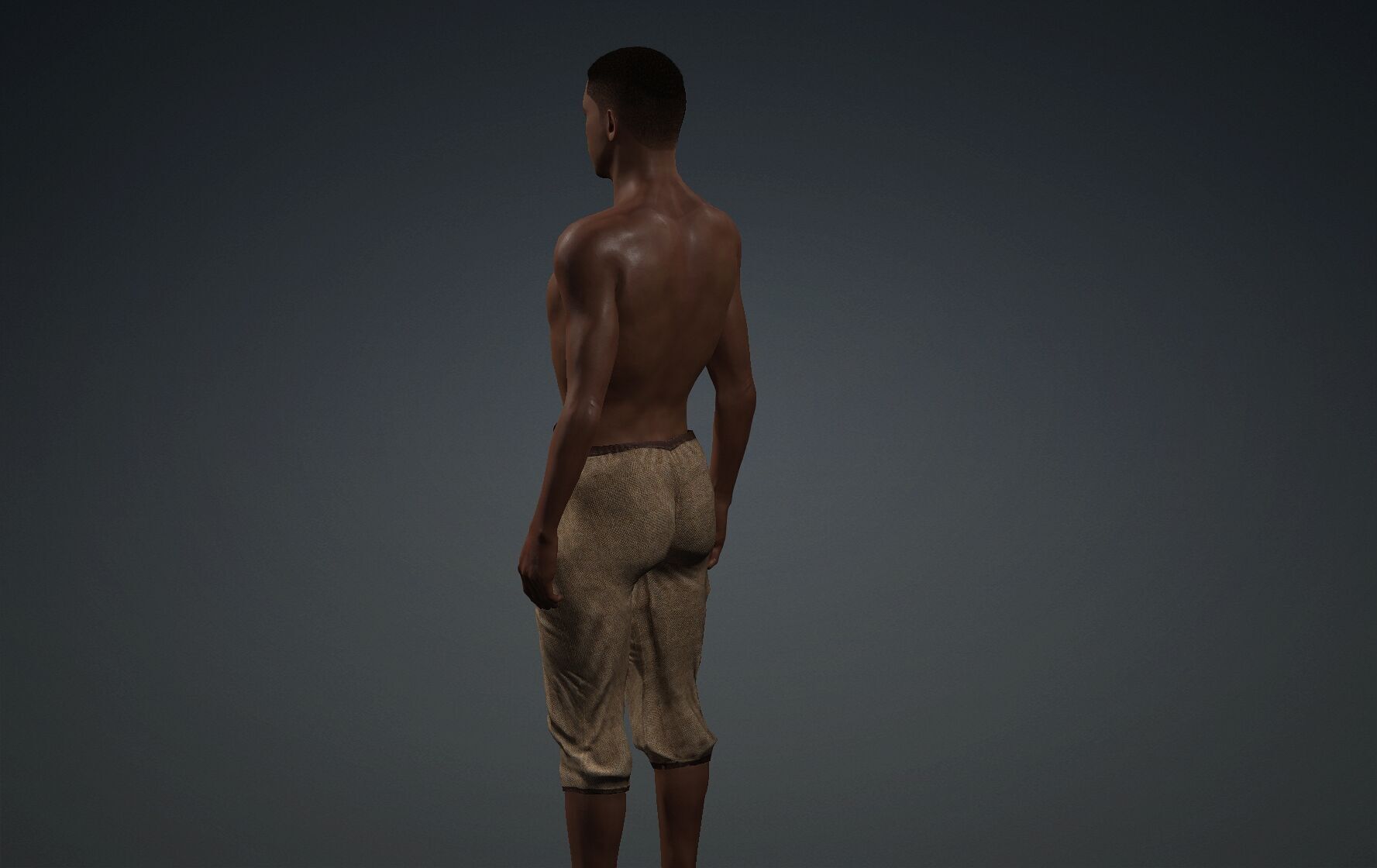 Black Guy 3D model_4