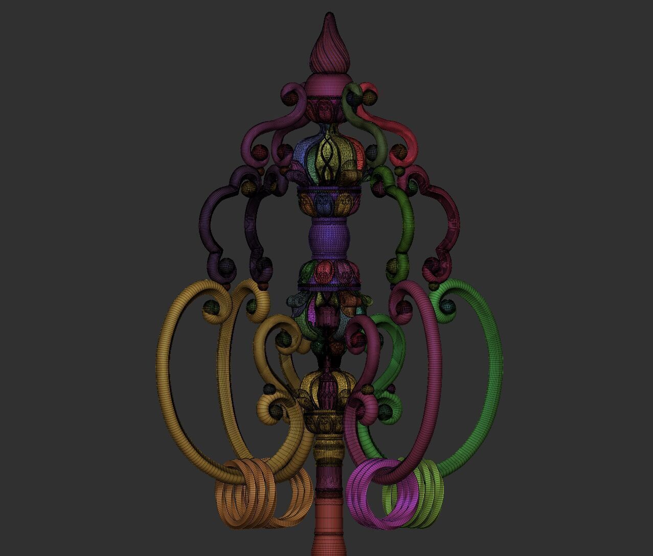 khakkhara 3D model_9