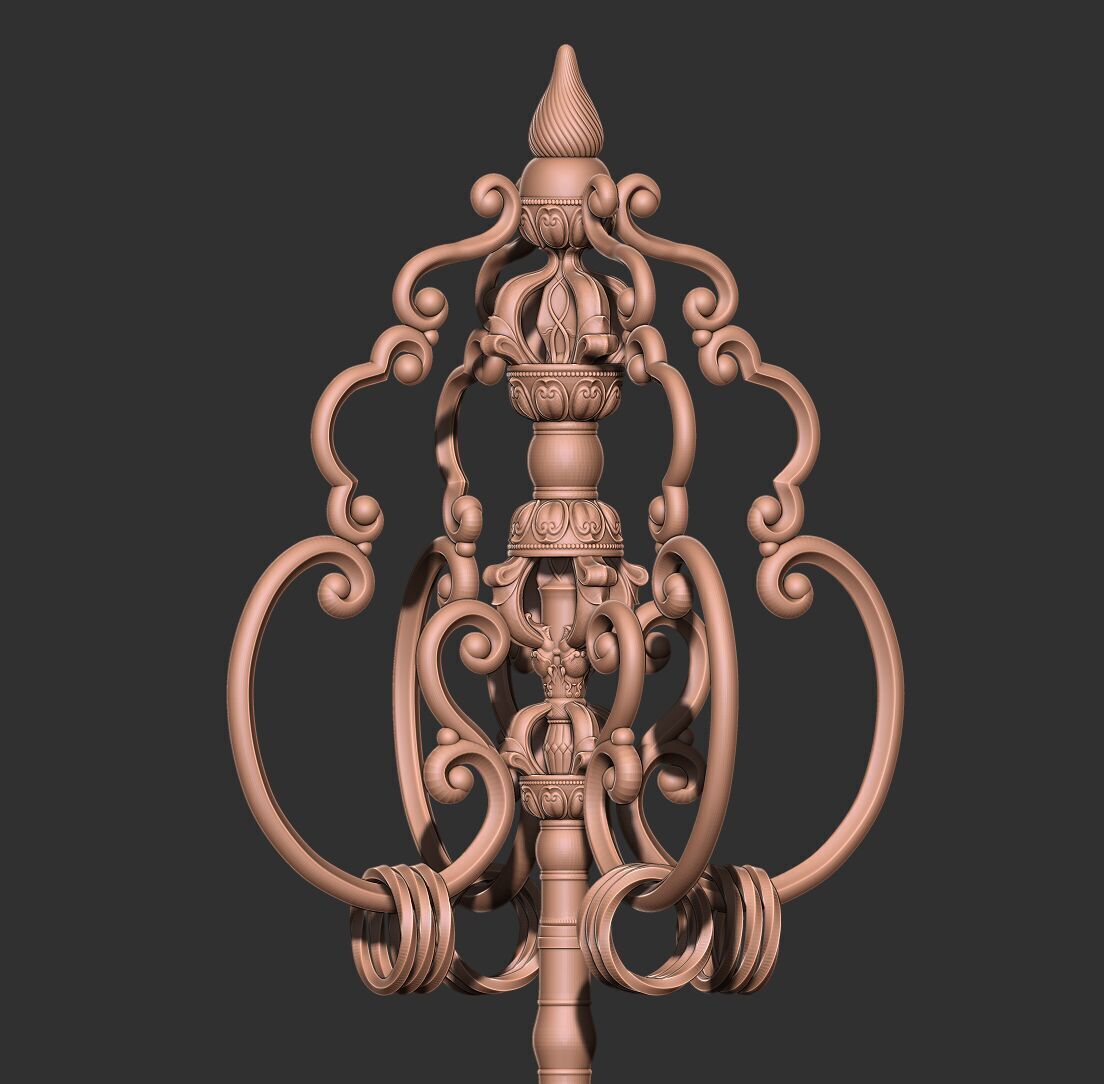 khakkhara 3D model_6