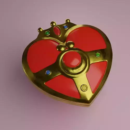 Sailor Moon Cosmic Heart Compact Brooch