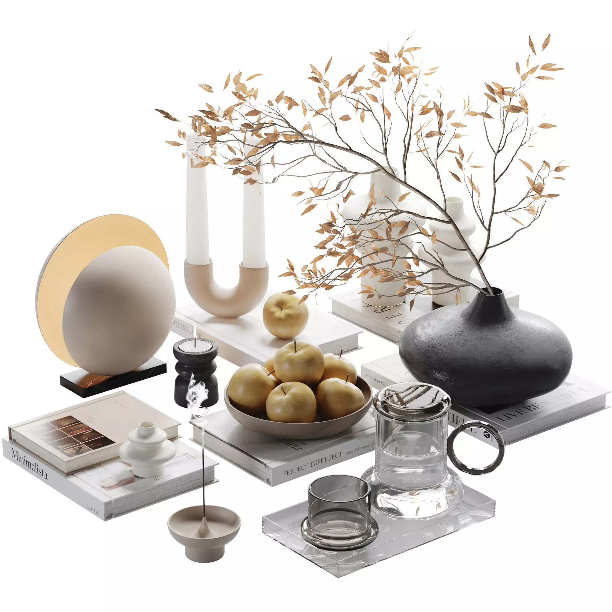 Decorative Set 31 3D model_0