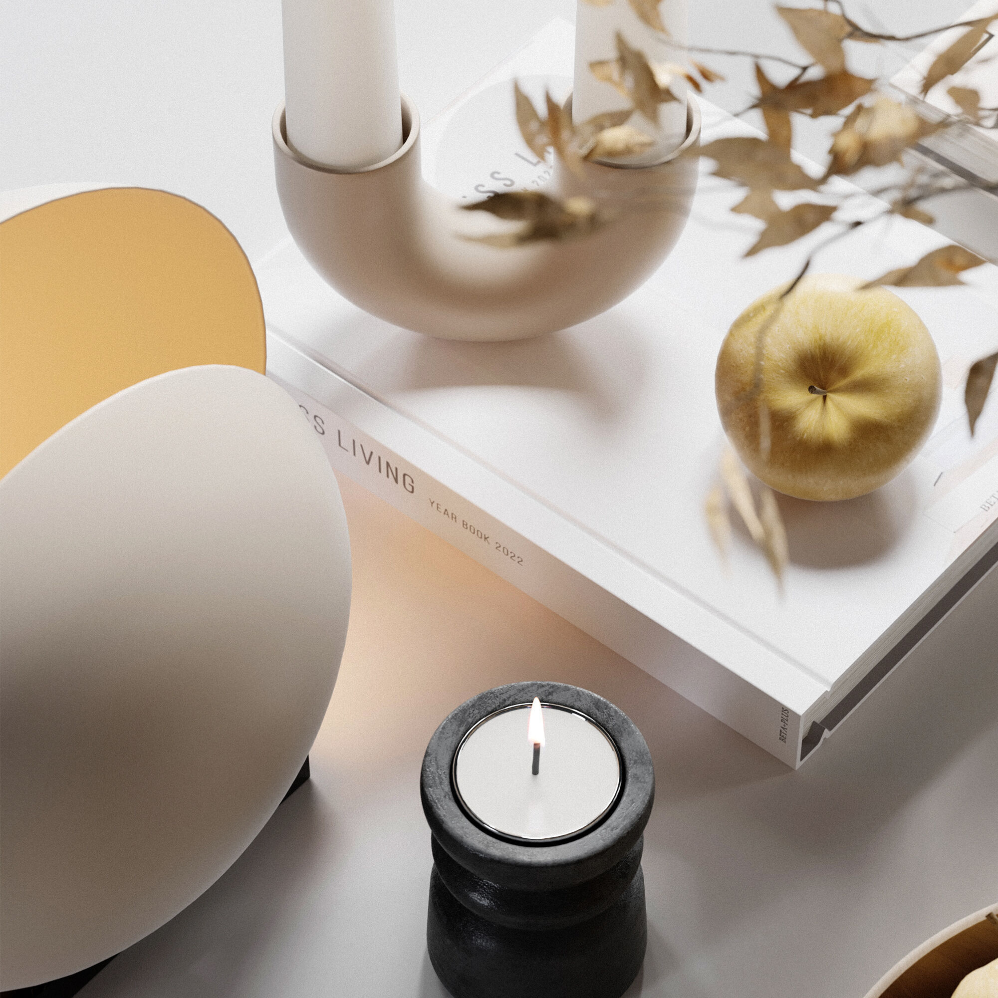 Decorative Set 31 3D model_4