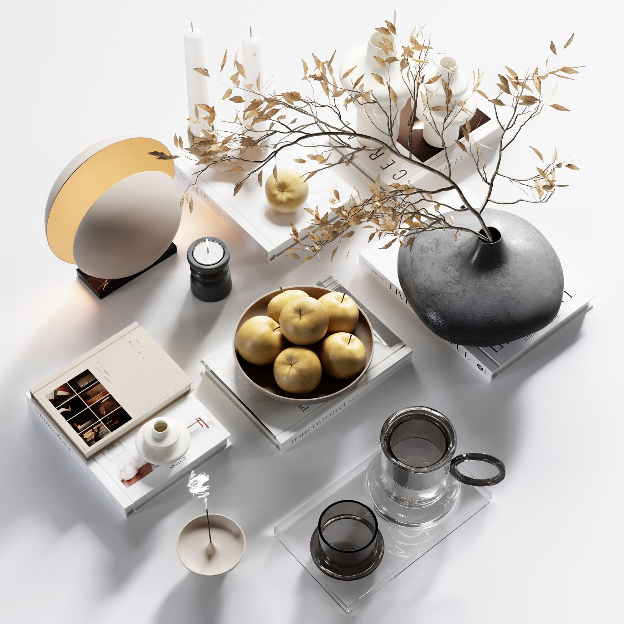 Decorative Set 31 3D model_5