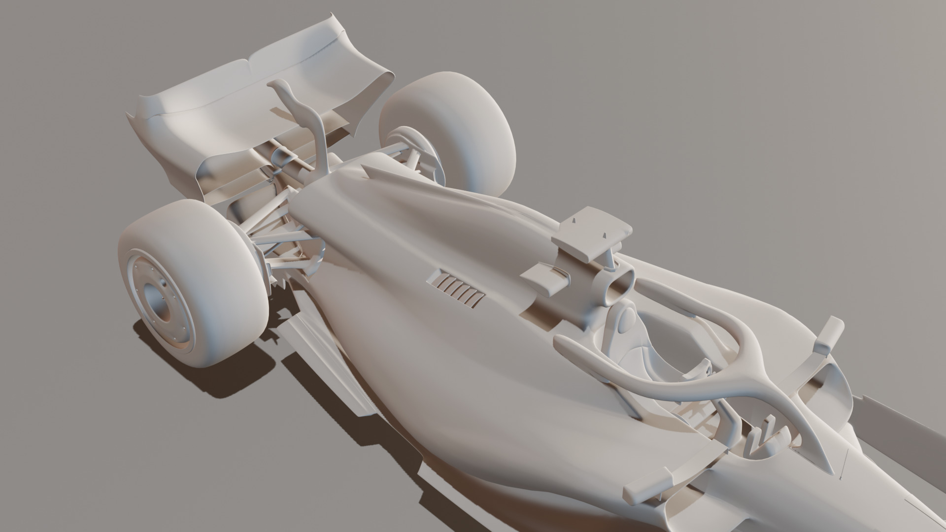 Formula 1 Red Bull Racing Car Ready to 3D Print 3D print model_6