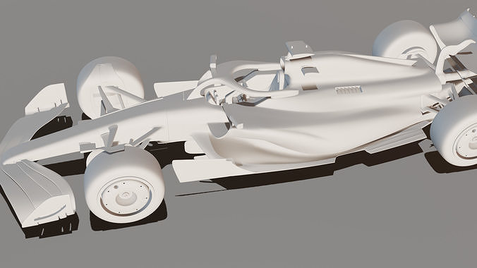 Formula 1 Red Bull Racing Car Ready to 3D Print 3D print model