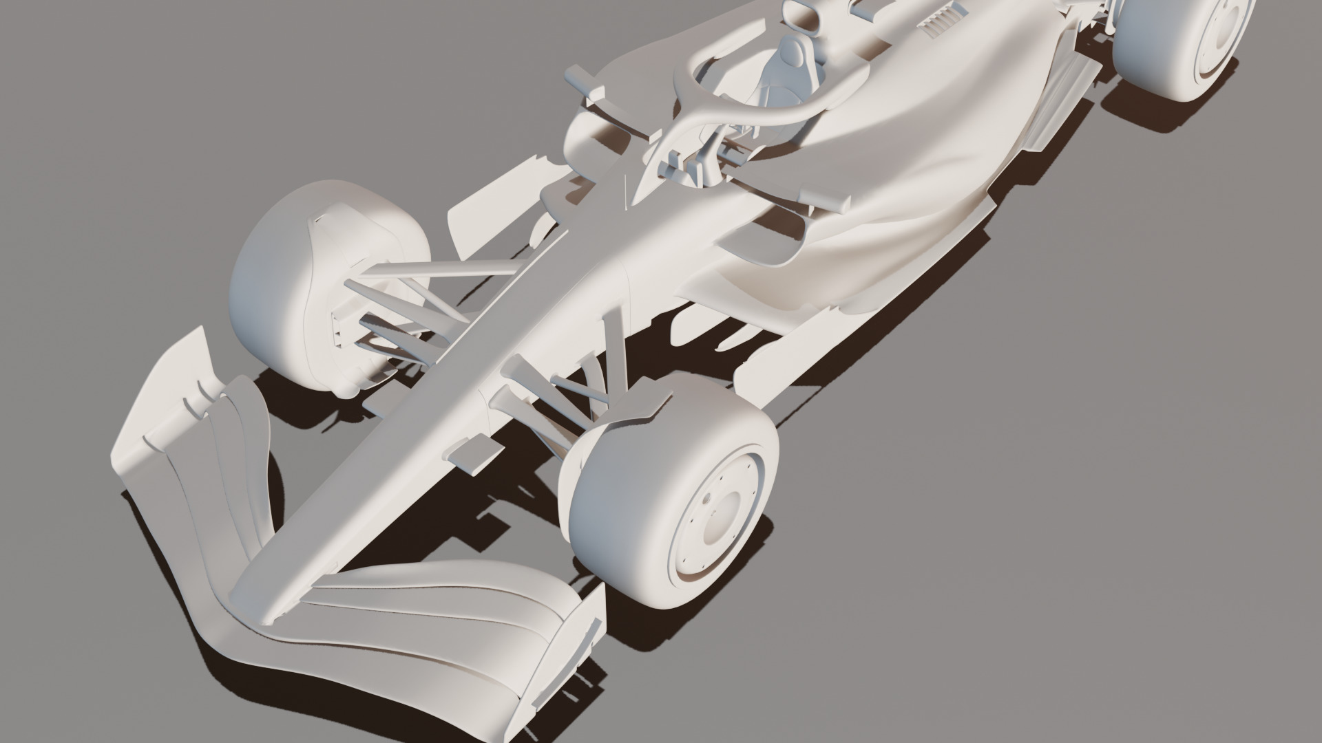 Formula 1 Red Bull Racing Car Ready to 3D Print 3D print model_1
