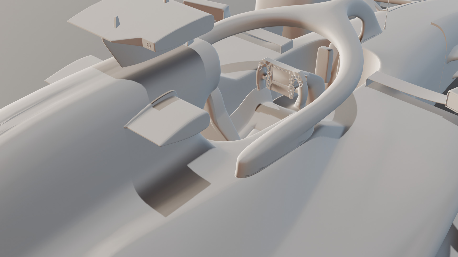 Formula 1 Red Bull Racing Car Ready to 3D Print 3D print model_5